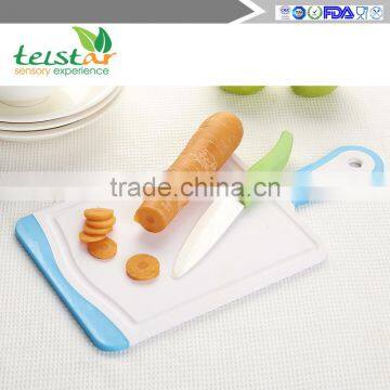 Eco-friendly high grade plastic cheese bread cutting board