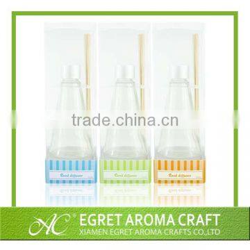 Popular Customized Glass Bottle With Rattan Sticks for Automatic Sola Flower Fragrance Diffuser photo-5