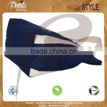 Quality 2017 Promotional Canvas Bag - Made in India by Petals Concept - Soft Web Handle & Logo for Branding photo-3