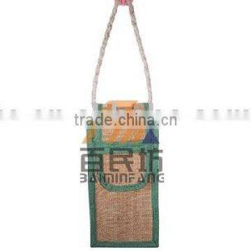 Screen Printing Jute Handbag, Shopping Bag photo-5