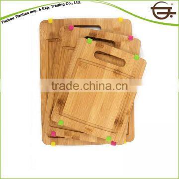 Bamboo Olive Kitchen Food Eco-friendly Feature Cutting Board Set