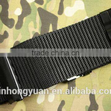 Black Plastic Buckle High Strength Military Tactical Combat Belts photo-3