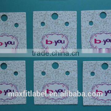 2017 China Hotsale Jeans Paper Hang Tags Design photo-4