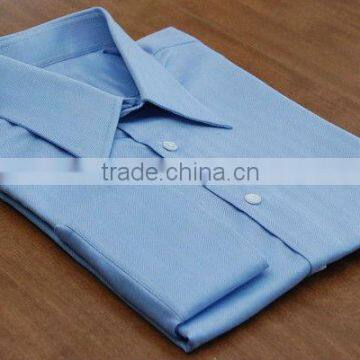 Luxury Classic Blue MAN Shirts High end Quality Wrinkle Free Man Shirts