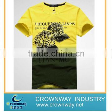 Mens cool t shirts with little stud and sublimation print