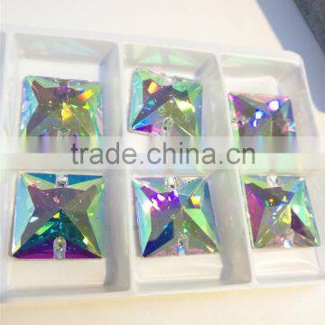 Crystal Flat Back Sew on Stone for Bag And Wallet Decoration photo-2