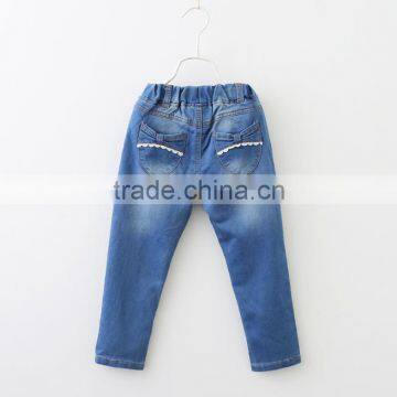 2017 Wholesale Girls Jeans Back Pocket Embroidery Designs photo-2
