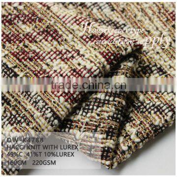 2018 professional supplier from shaoxing china hachi knitted fabric