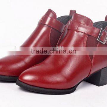 GZY Top Level Low Cut Guangzhou Factory Female Boots Sole Shoes High Quality Stock Charming Office Lady 2017 Stcok photo-5