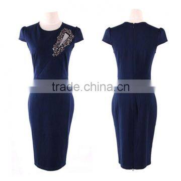 Maxnegio Lace Sleeve Waist-controlled Bodycon Girls Short Prom Dresses photo-5