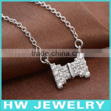 40622 short 925 sterling silver necklaces