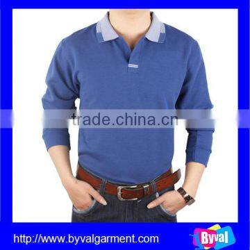 Wholesale Custom Polyester/cotton Men's Short Sleeve Polo t Shirt photo-2