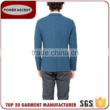 2017 Trending Products Half Lining Polyester Viscose Fashion Office Custom Man Simple Suit Designs photo-3