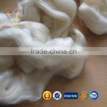 High Quality Pure Fine Cashmre Fiber White Colour Brand