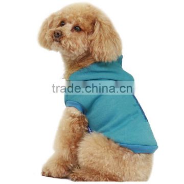 blank cute dog hoodie blue dog clothes bulk