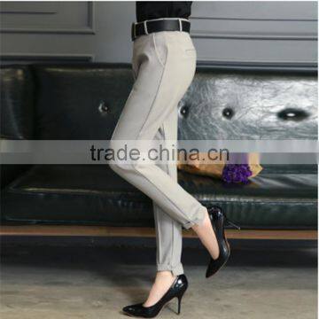 2016 Fashion Newly Designed Solid Comfortable Style Pants Women's, Slacks Wholesale