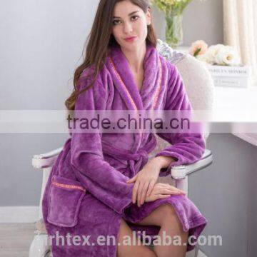 Custom 100% Cotton Terry Hotel Bath Robe photo-3