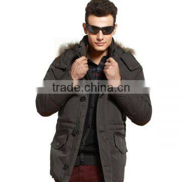 2015 New Fashion Men Padded Jacket Winter Coat photo-2