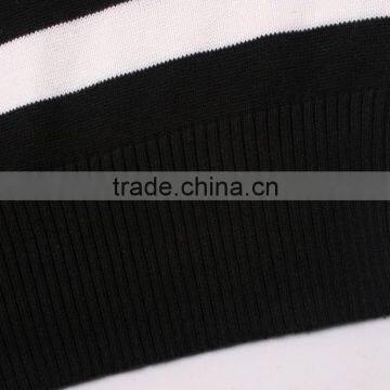 Knitted Mens Black Striped Sweaters photo-5