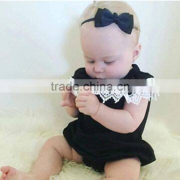 S17544A Lace Baby Romper Lovely Baby Clothes Romper photo-3