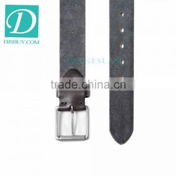 Wholesales Vintage Full Grain 100% Leather Belt Strong Changeable Leather Belt photo-3