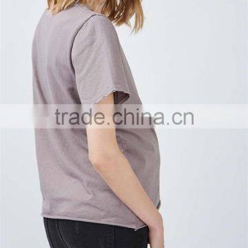 Short Sleeve Plain Maternity t Shirts Wholesales photo-2