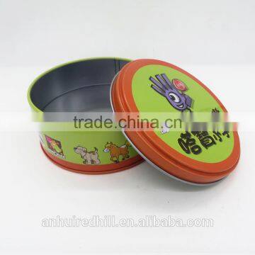 Chinese Factory New Design Printing Round Tin Box photo-3