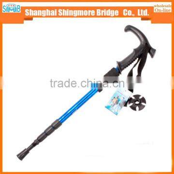 china supplier best sales high standard aluminium alloy mountain climbing stick for outdoor