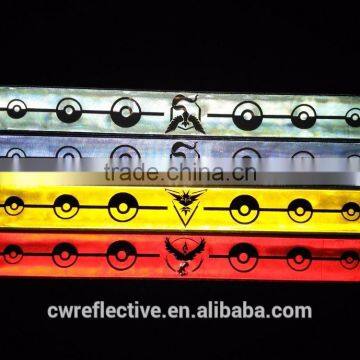 Promotional En13356 Custom 3m Wrist Bright Wrap Reflective Slap Band Gift photo-5