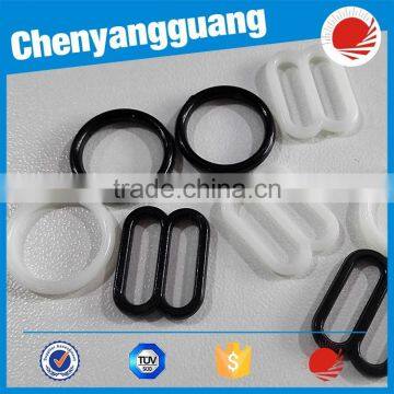 6mm-20mm plastic ring and slider for bra underwear accessory