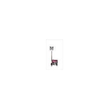 Portable 2kw Diesel Light Tower For Coal Industry Emergency , 4 * 500w