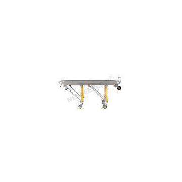 High strength Aluminum Alloy Foldable Funeral Stretcher Trolley For Hospital