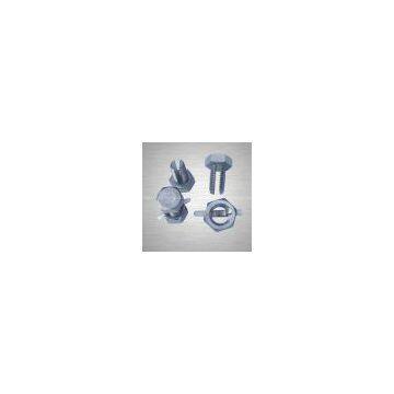 Stainless steel slotted bolt