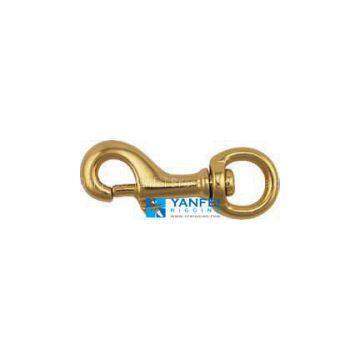 Solid Brass Spring Snap Hook