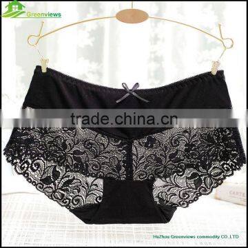 Fashion Sexy Transparent Ladies Underwear Panties Women Lace Underwear Wholesale