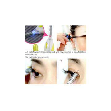 2 level LED plastic Electric Heated Eyelash Curler