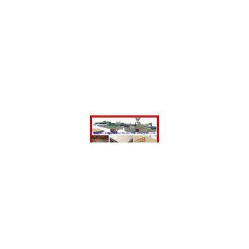wpc door extrusion machine