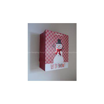 Large Paper Bag With Red Hotstamp