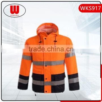 Mens waterproof rain jacket 10000mm