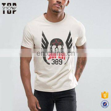 Custom t shirt printing with any pattern you provide,free size tshirt wholesale