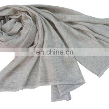 Pashmina Wool Scarfs india , Herringbone Pashmina wool shawl , scarves