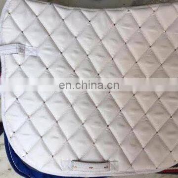 Decorative Crystals Saddle Pad