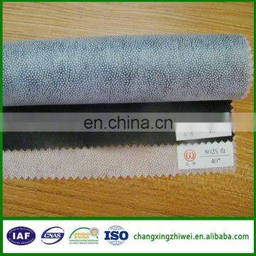 Eco-friendly 100%polyester Nonwoven Fusible Interlining Article No.:8025