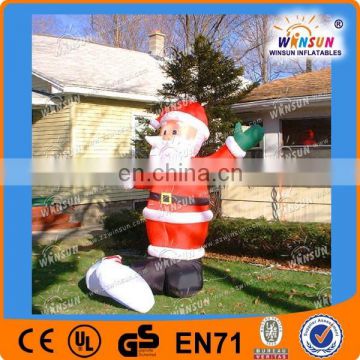 movable indoor inflatable santa claus decor decoration