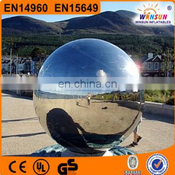 Christmas decorative inflatabe hanging mirror ball,inflatable mirror ball for celling decor