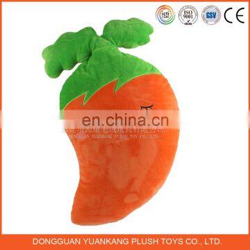 ICTI factory custom fresh carrot vegetable plush toy