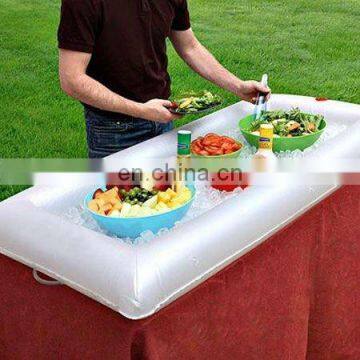 inflatable salad bar beverage cooler