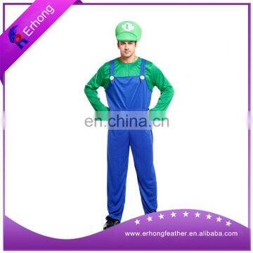 Man's mario cosplay costume