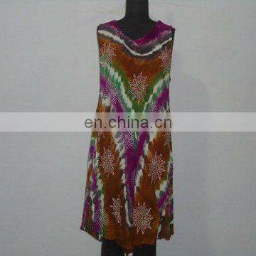 Rayon Tie Dye Dress