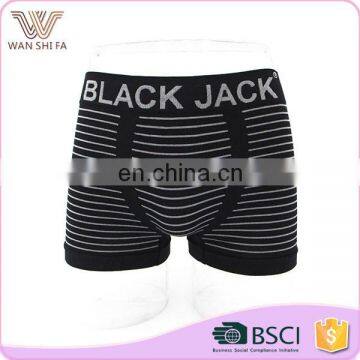 Eco-Friendly stripe printed classy nylon hot sale boxer shorts oem service